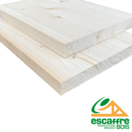 - DECOUPE -Tab Lam/collé EPICEA- ép 27mm